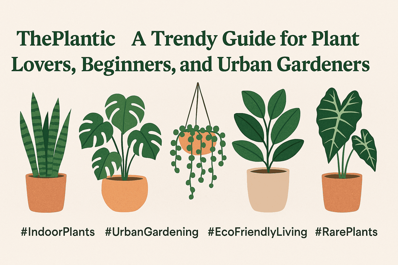 The Urban Jungle: Trending Plants & Eco-Friendly Tips for Modern Gardeners