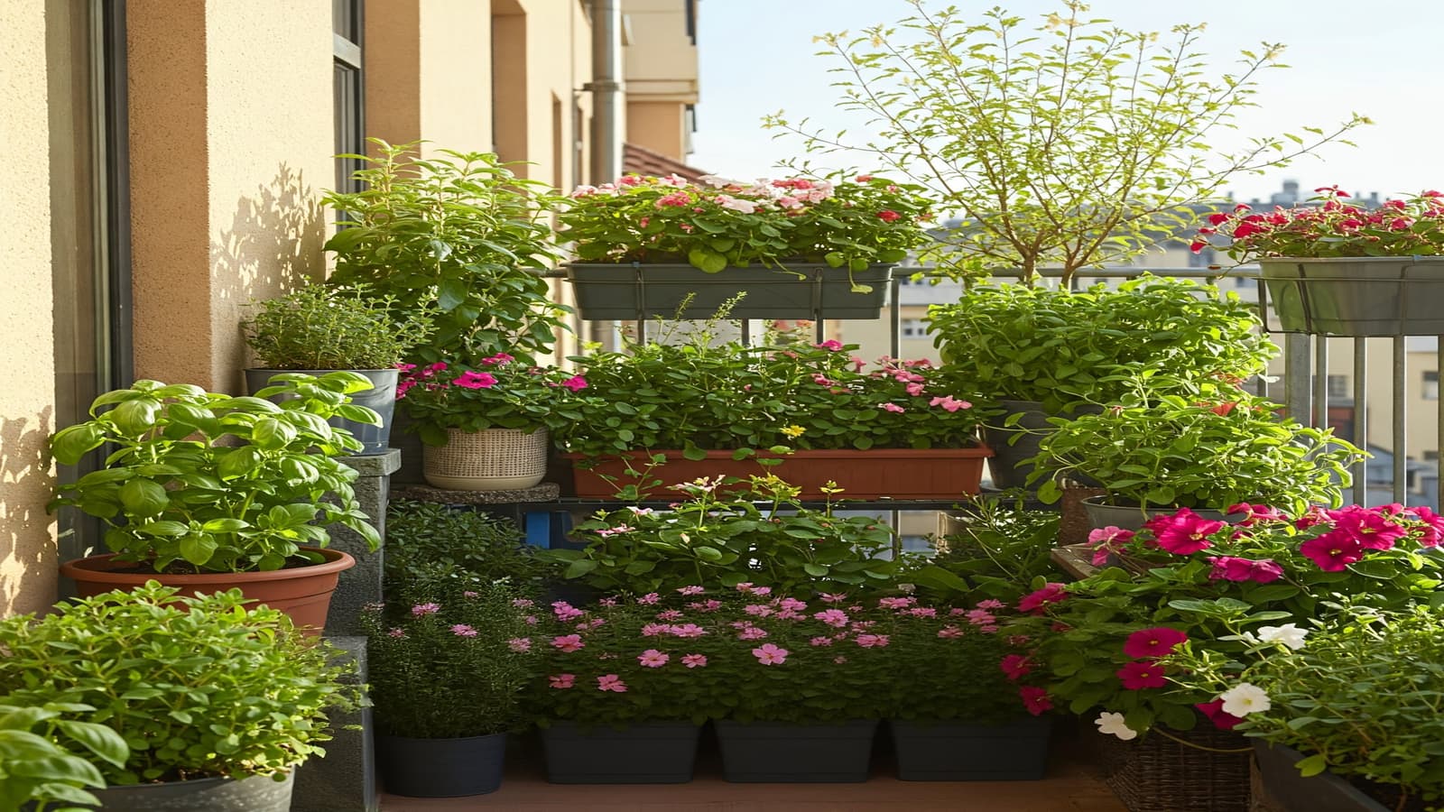 Balcony Garden Essentials: Tips & Must-Have Plants