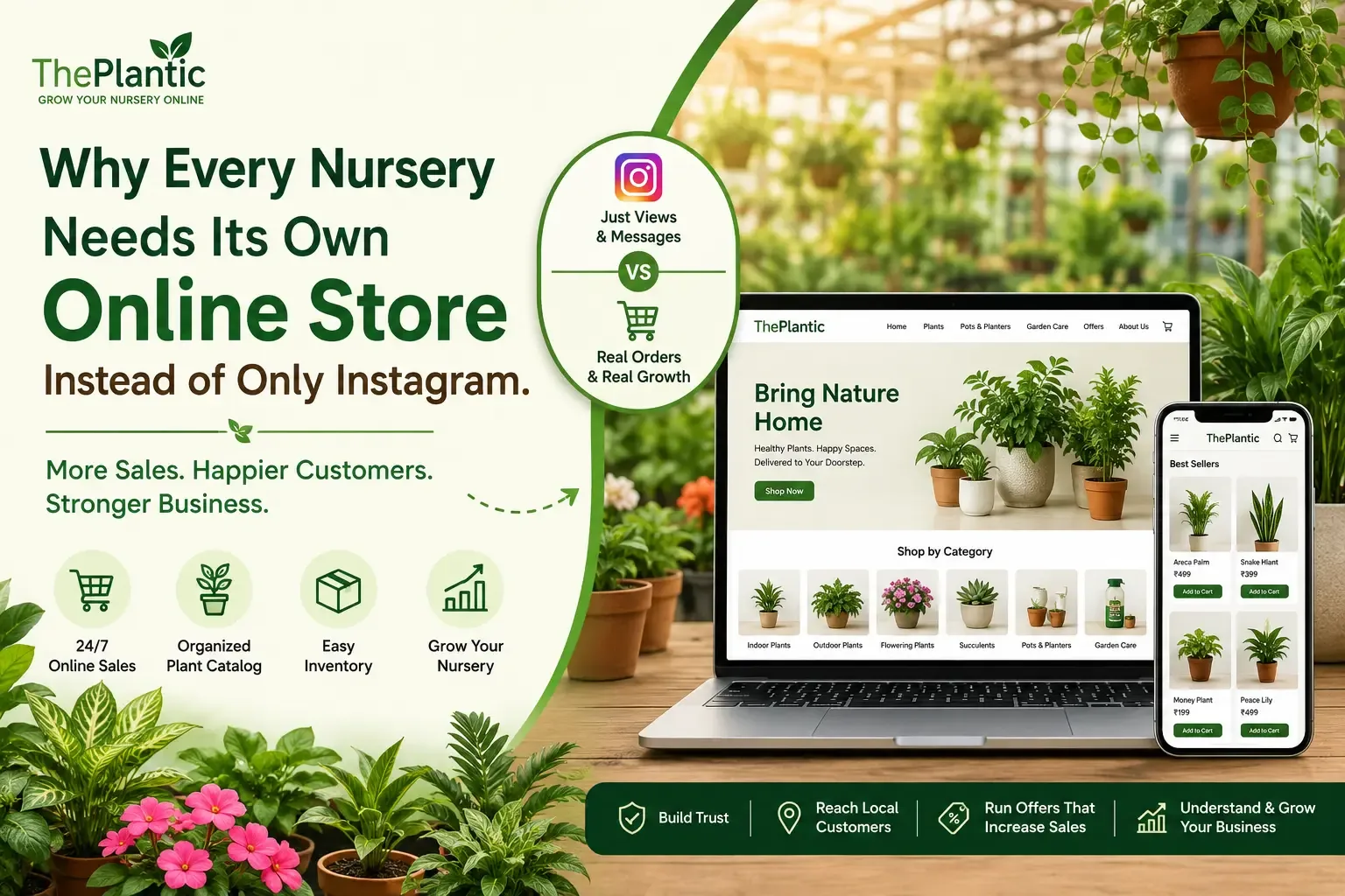 Why Every Nursery Needs Its Own Online Store Instead of Only Instagram