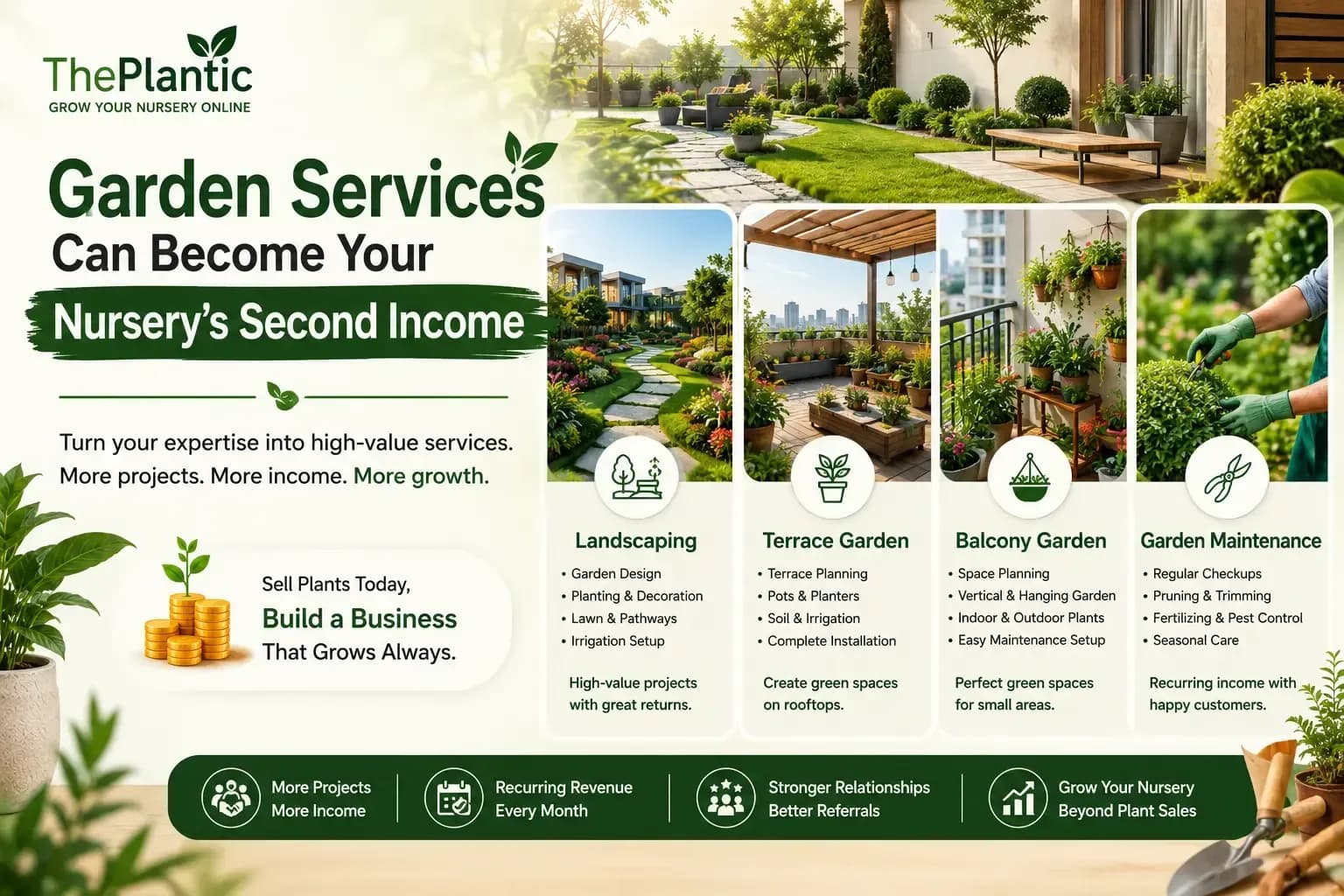 Garden Services Can Become Your Nursery's Second Income